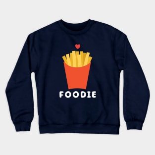 Whimsical and cute foodie fries Crewneck Sweatshirt